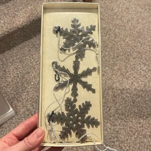 Snowflake Ornament set